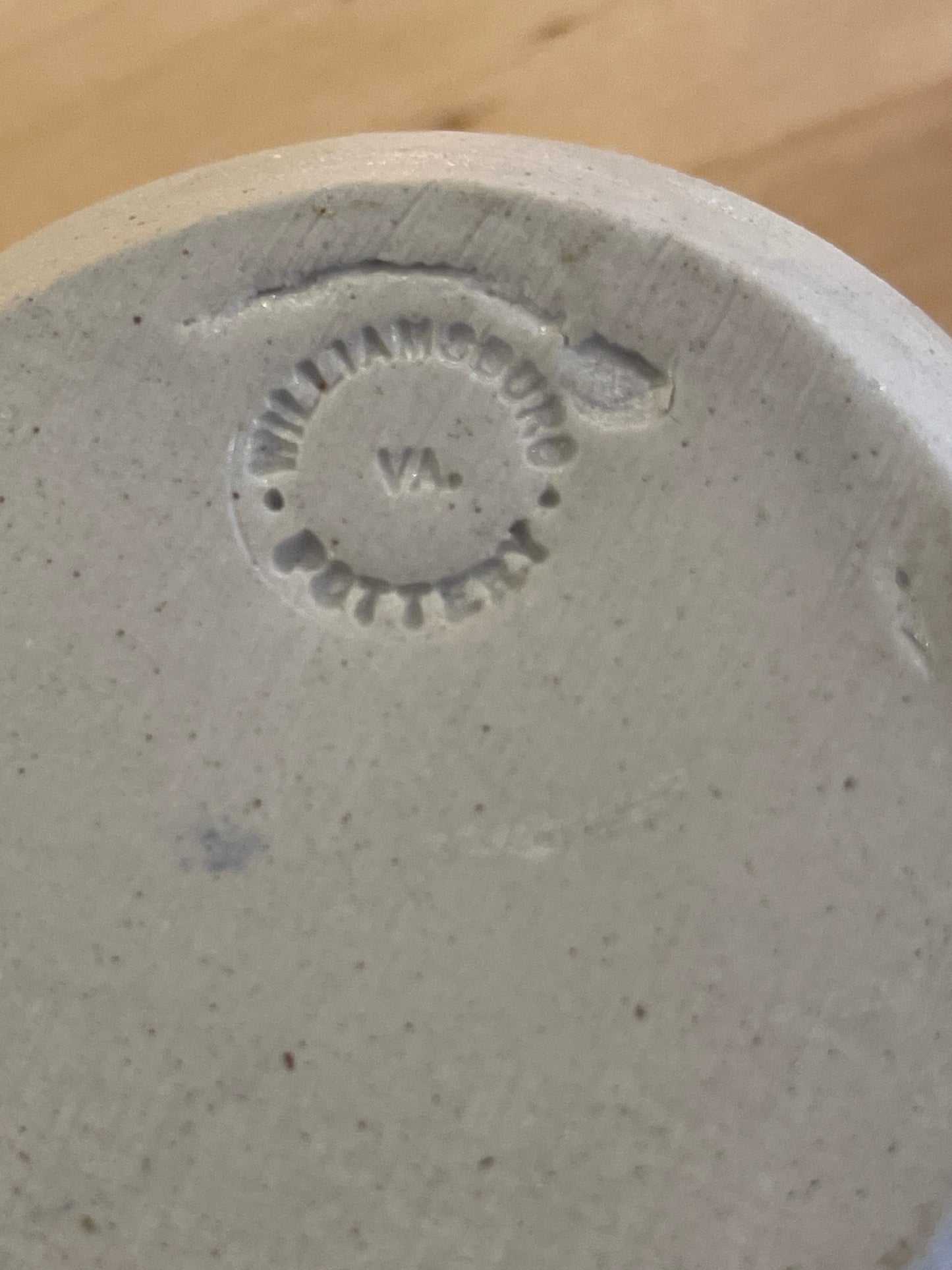 Williamsburg Pottery Creamer
