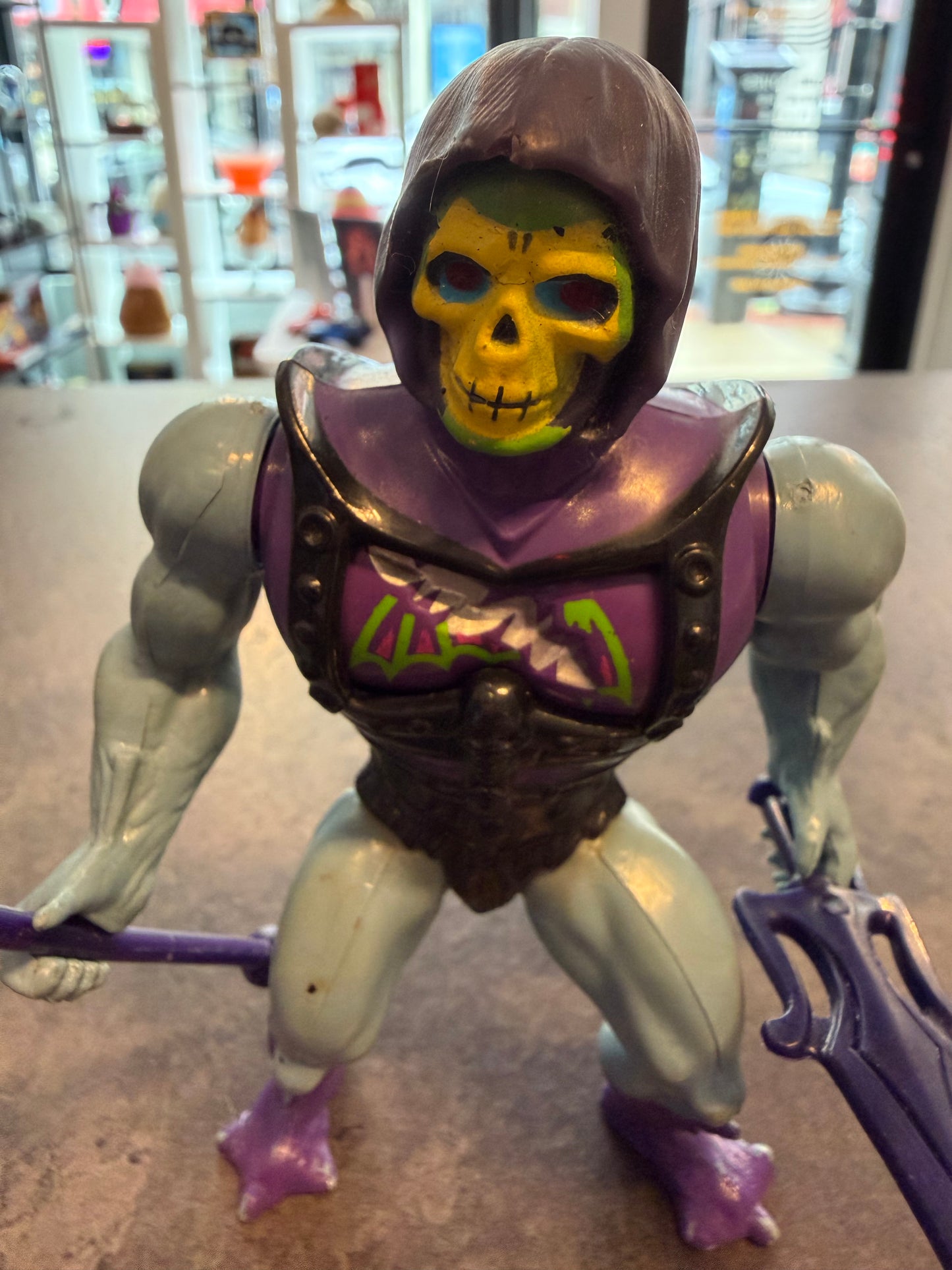 MOTU 1983 Battle Damage Skeletor