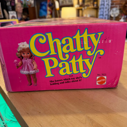 Mattel Chatty Patty in Box No 7023