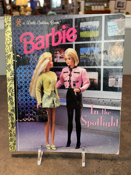 Little Golden Book "Barbie in the Spotlight"