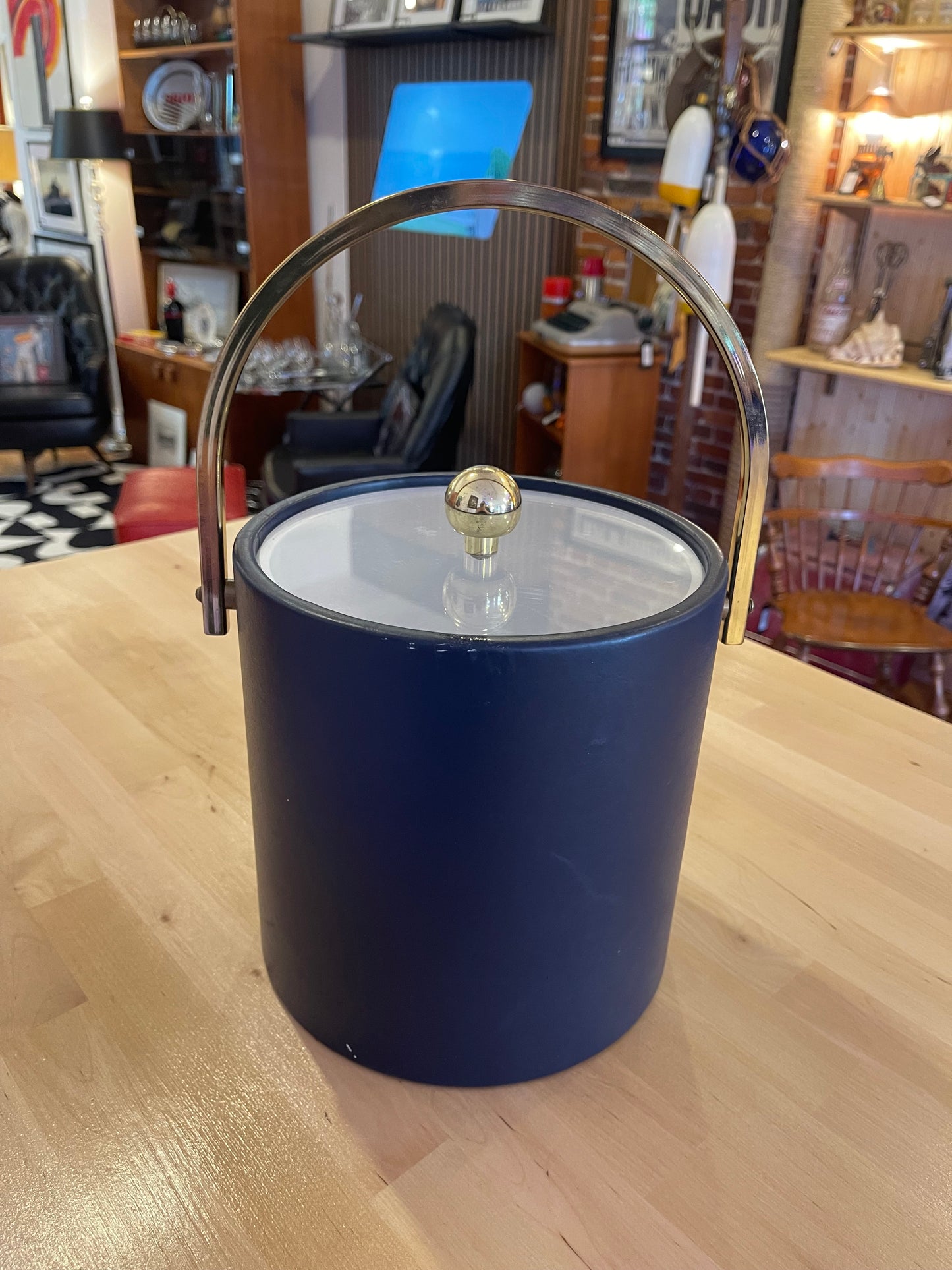 Navy Ice Bucket