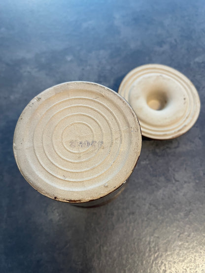 Stoneware Lidded Crock