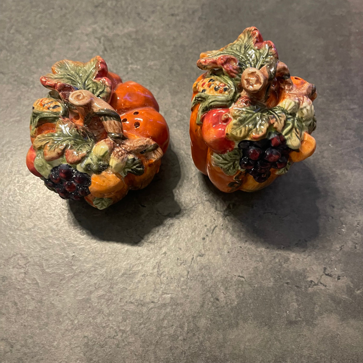 Pumpkin Salt and Pepper Shakers