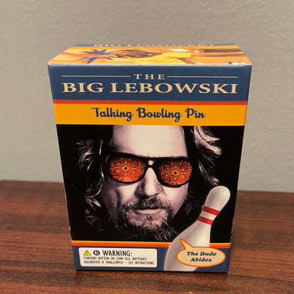 The Big Lebowski Talking Bowling Pin