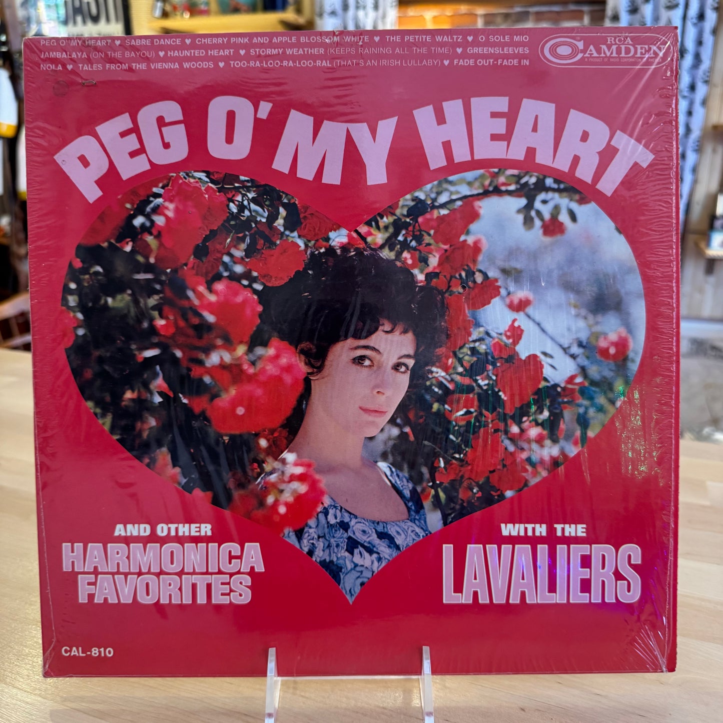 The Lavaliers 'Peg O' My Heart' Vinyl