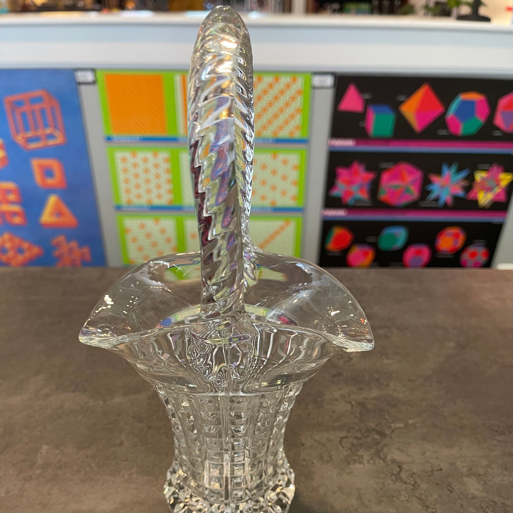 Imperial Glass Crystal Basket