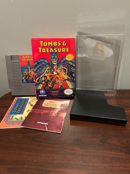 Tombs and Treasure NES Game Complete