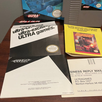 Silent Service NES Game Complete