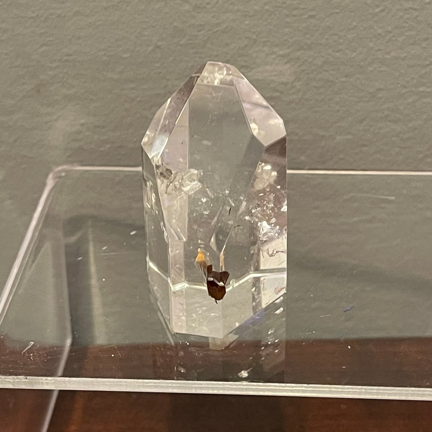 Clear Quart Point with Inclusions