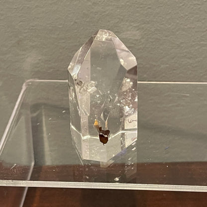 Clear Quart Point with Inclusions