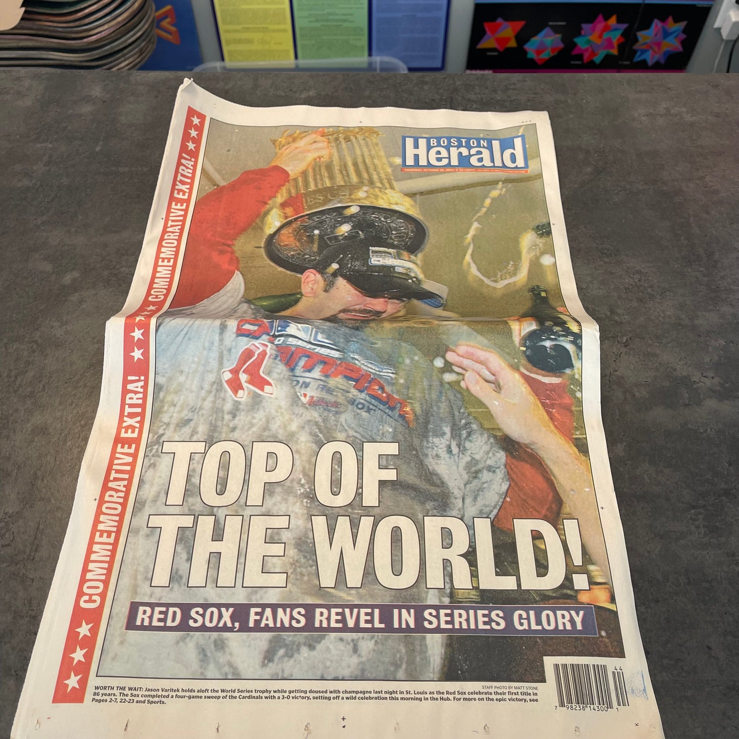 Red Sox World Series Boston Herald