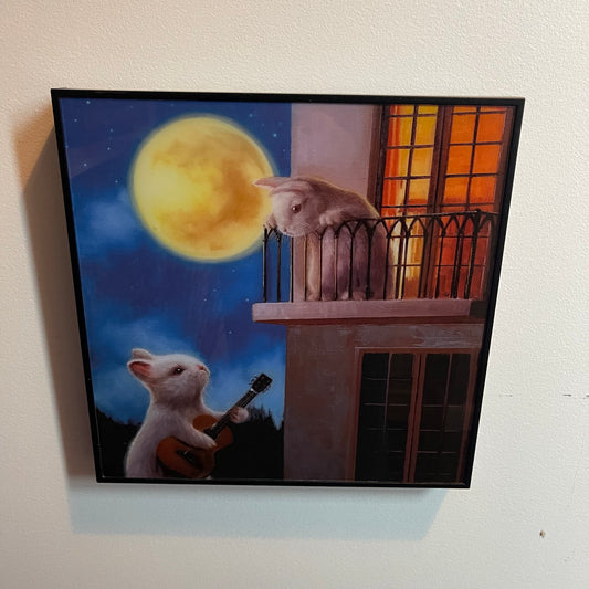 Romeo and Juliet Rabbit Art