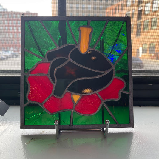 Stained Glass Bleeding Heart