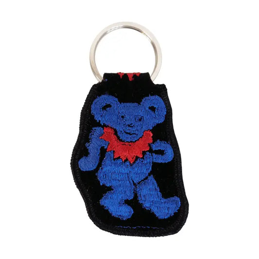 Dancing Bear Grateful Dead Keychain