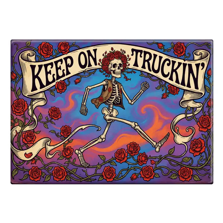 Grateful Dead Keep on Truckin' Magnet