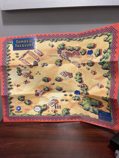 Tombs and Treasure NES Game Complete