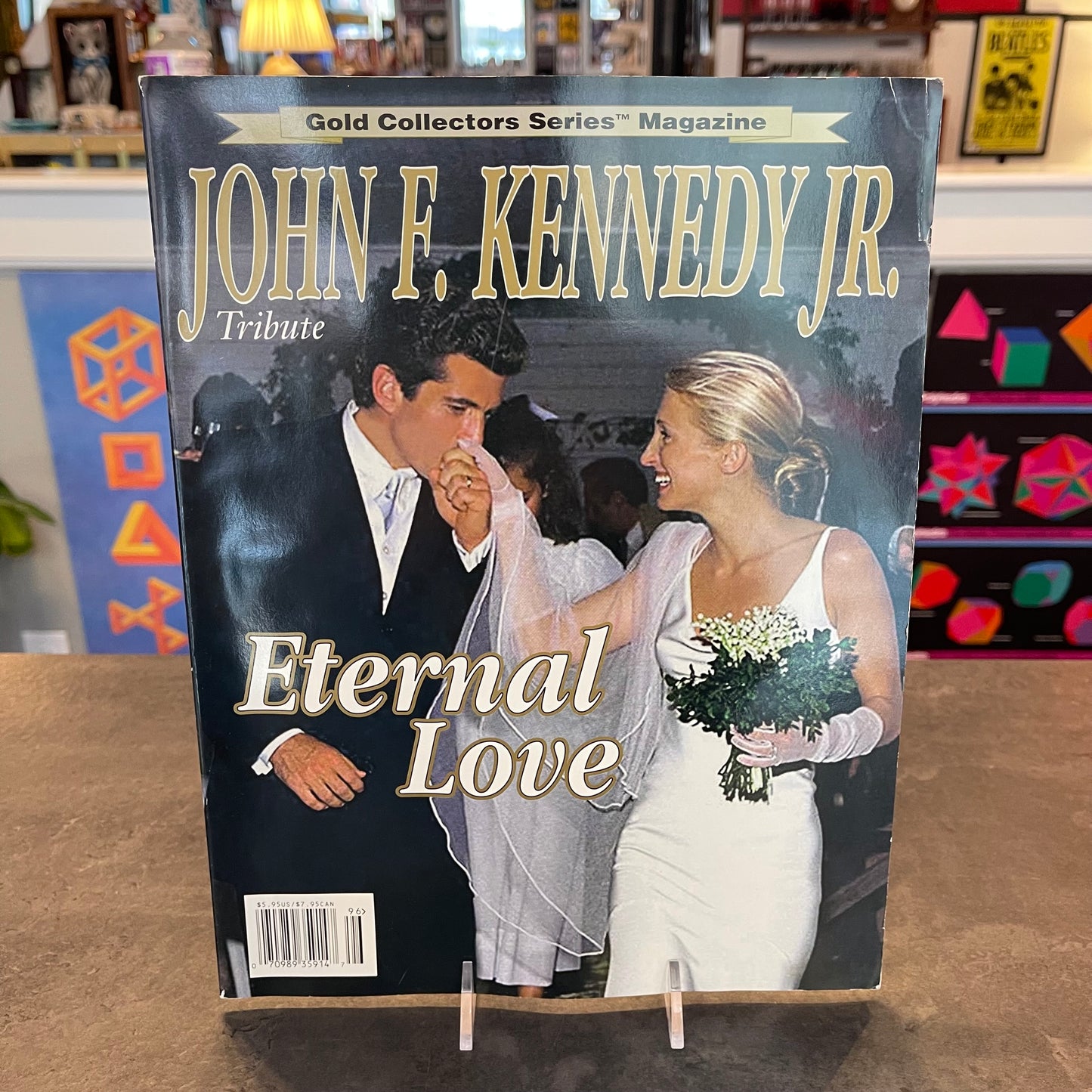 JFK Jr  Gold Collectors Series Magazine