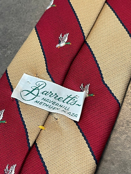 Mens Vintage Necktie Mallards