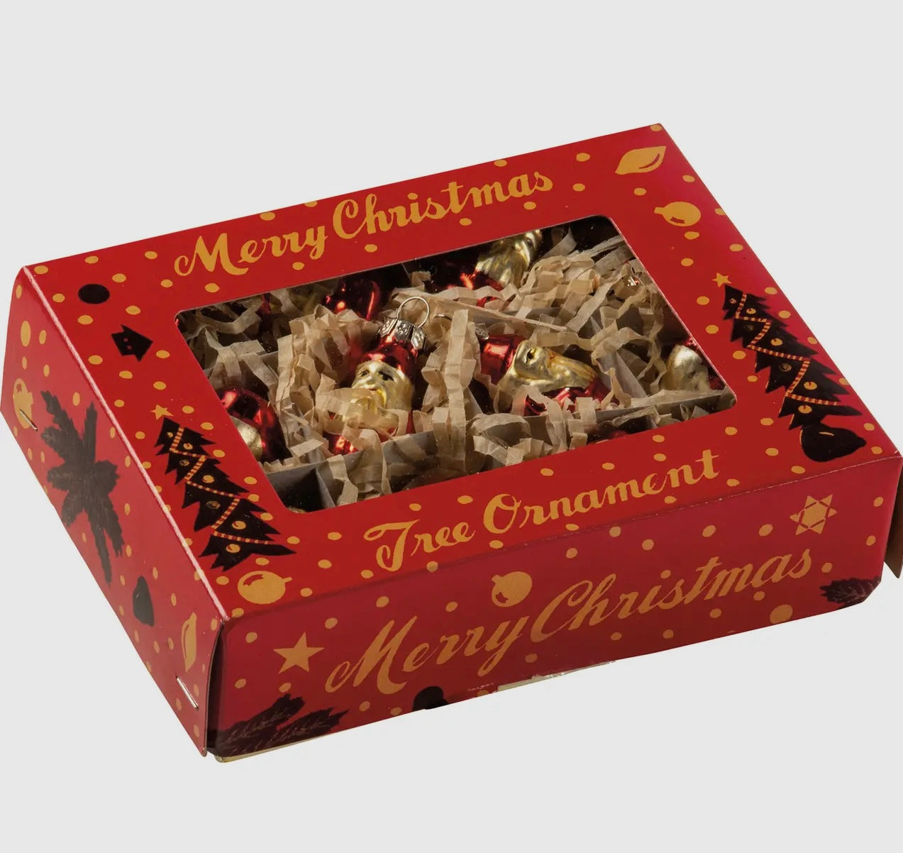 Tiny Santa Ornaments