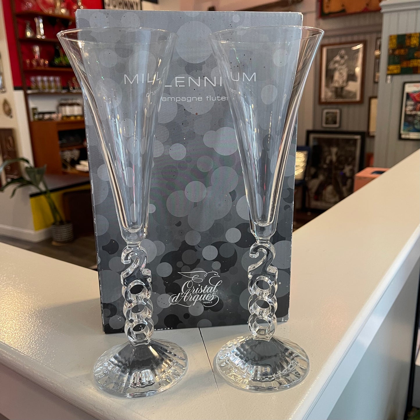 Millennium Champagne Flutes