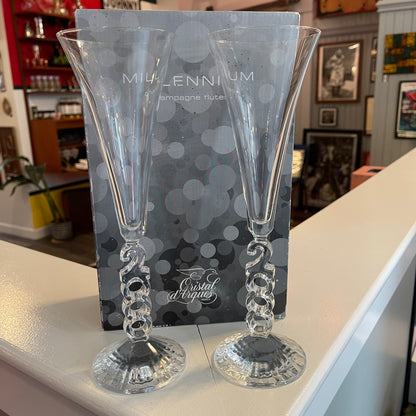 Millennium Champagne Flutes