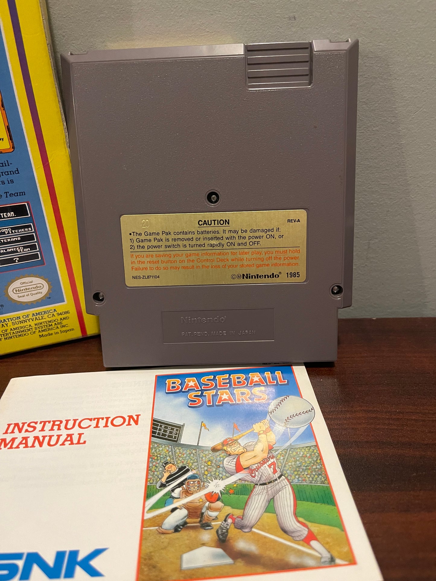 Baseball Stars NES Game