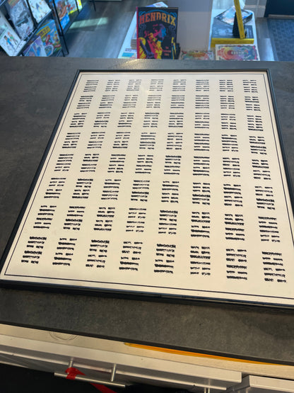 Framed IChing Print