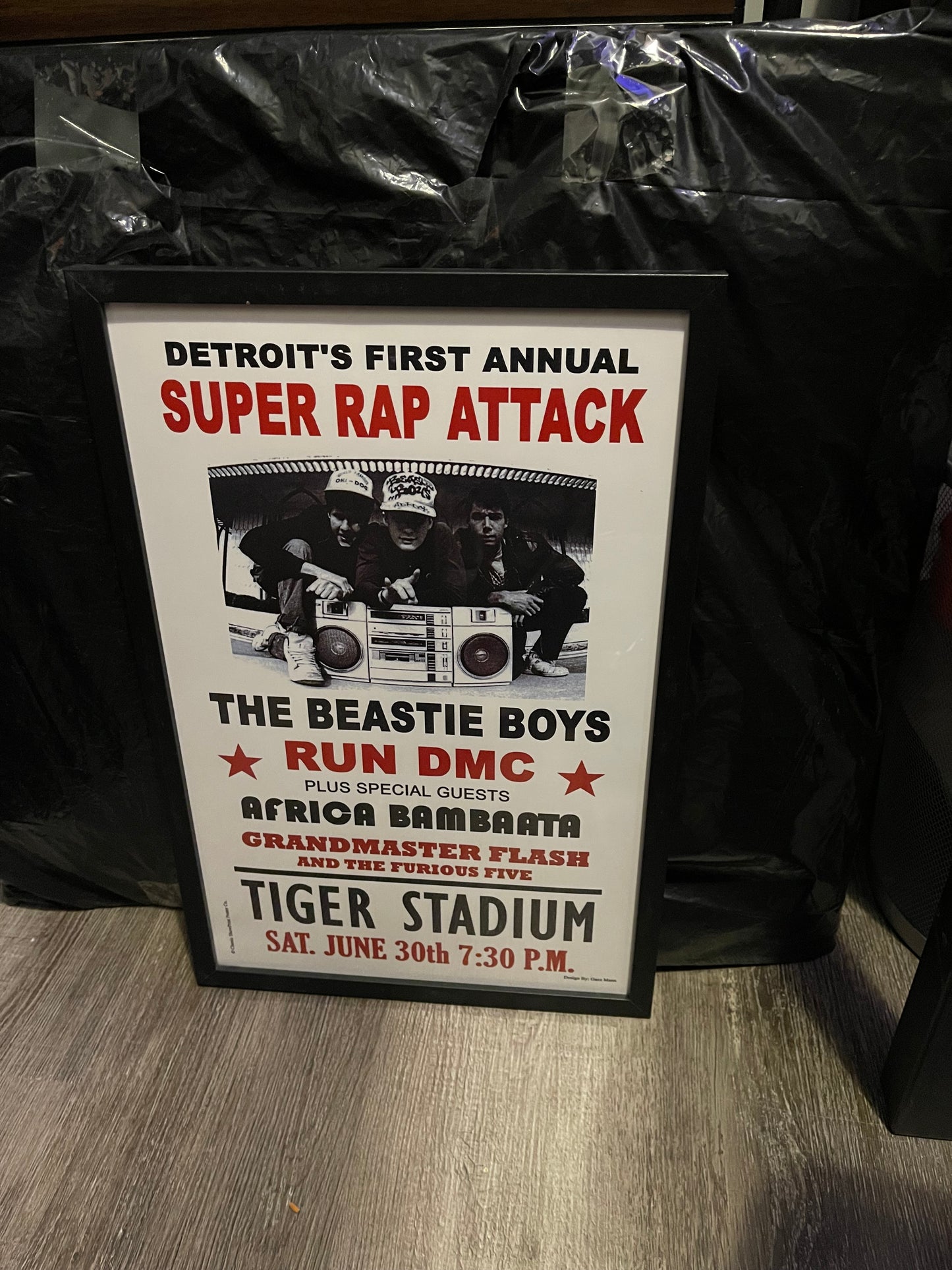 Beastie Boys Run DMC Poster (reprint)