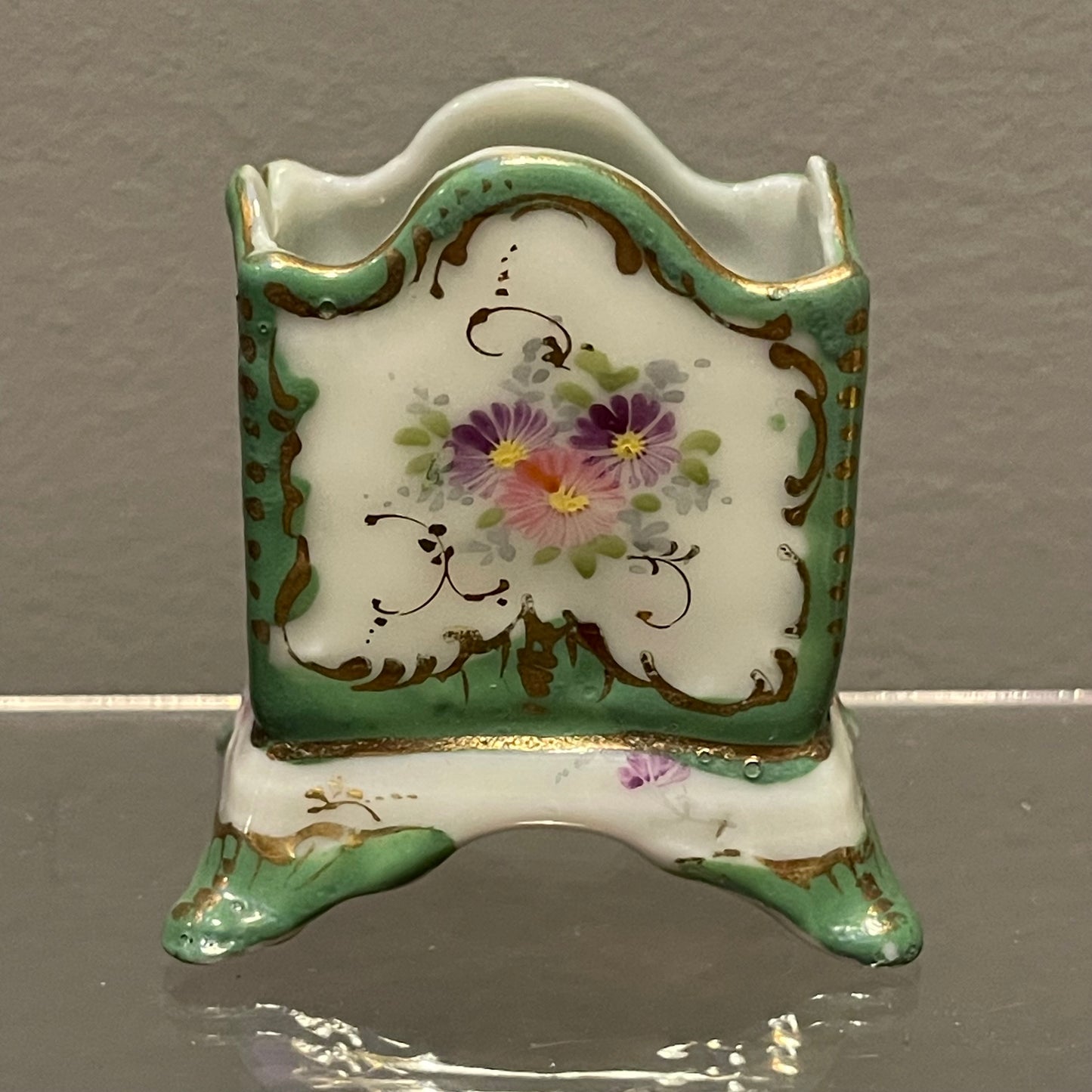 Porcelain Match Box Holder