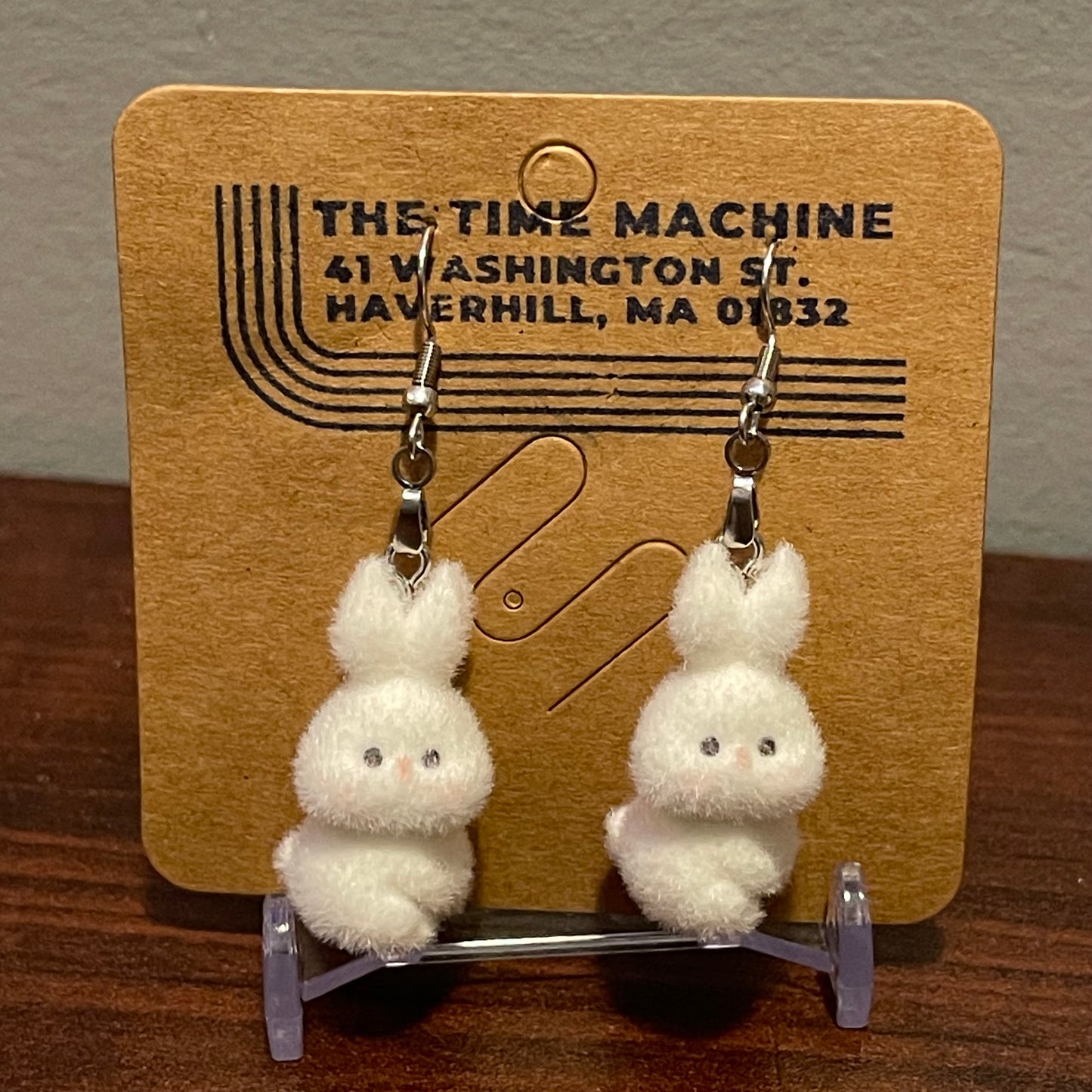 Fuzzy Bunny Earrings