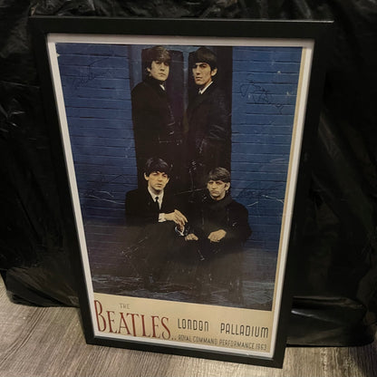Beatles Concert Poster (reprint)