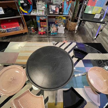 California Pottery W. Frazier Lazy Susan Serving Set