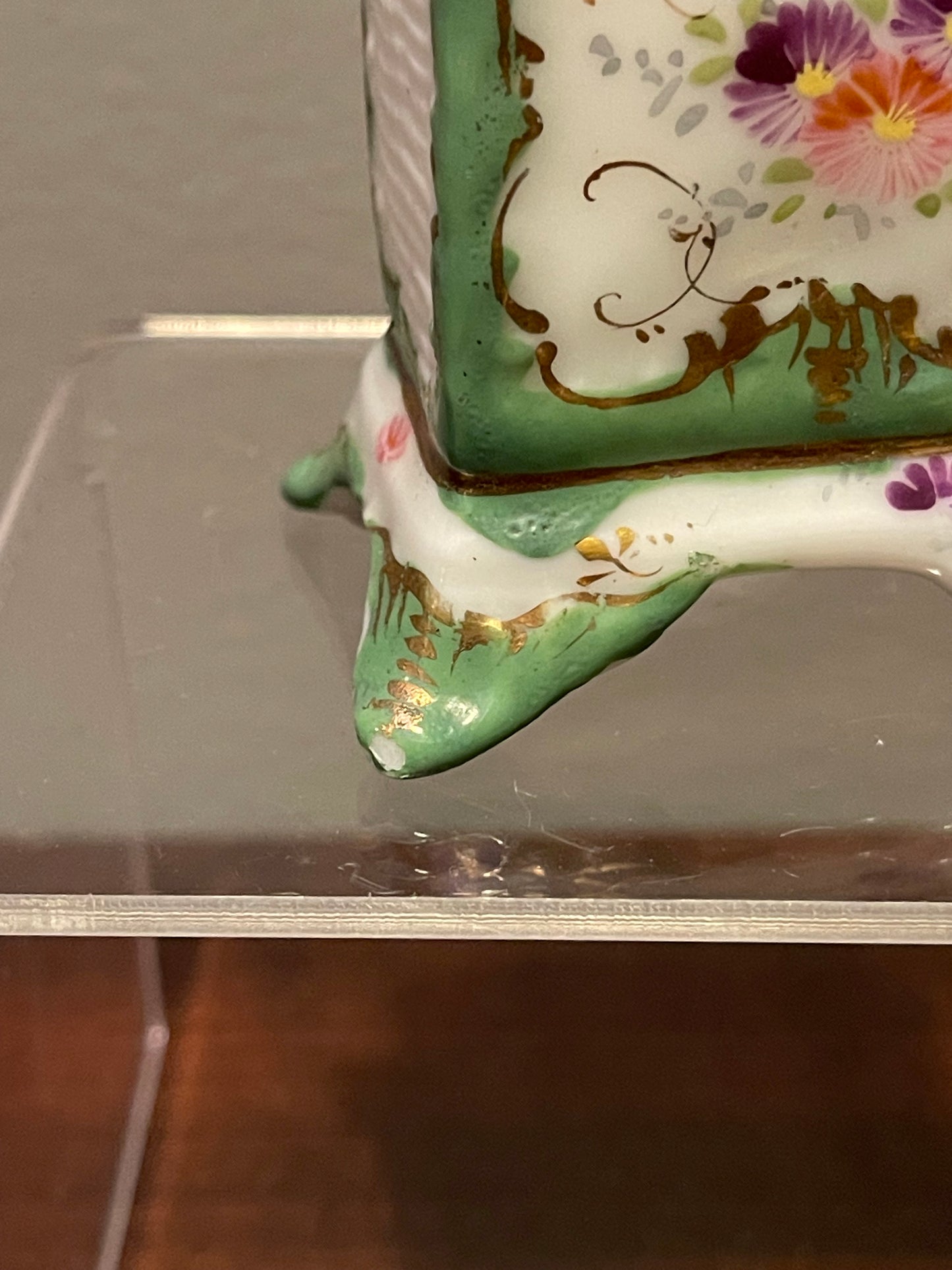 Porcelain Match Box Holder