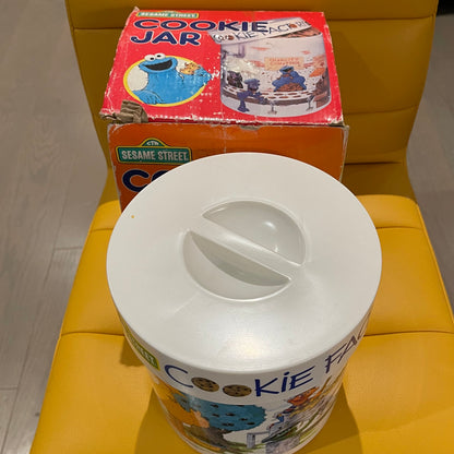 Sesame Street Melamine Cookie Jar