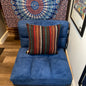 Loungie Microsuede Flip Chair