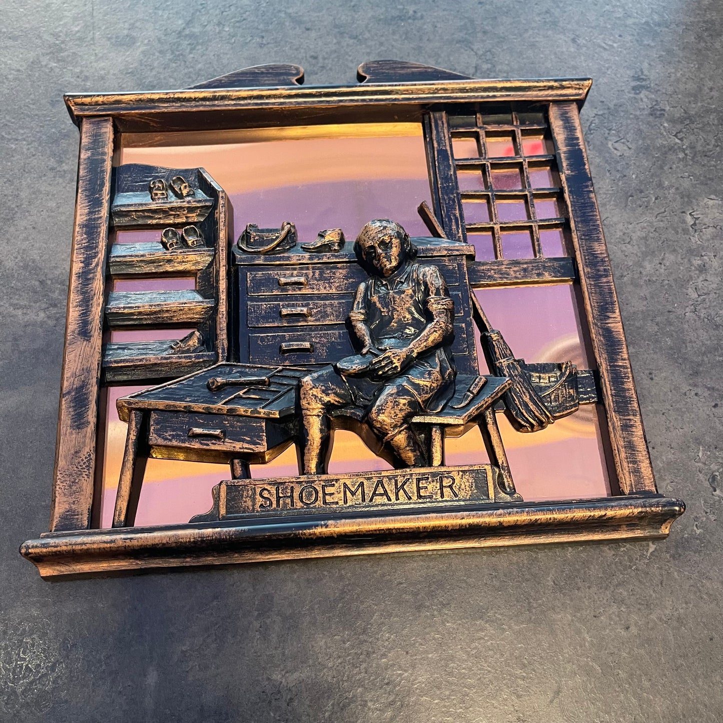 Copper Wall Tradesman Plaque