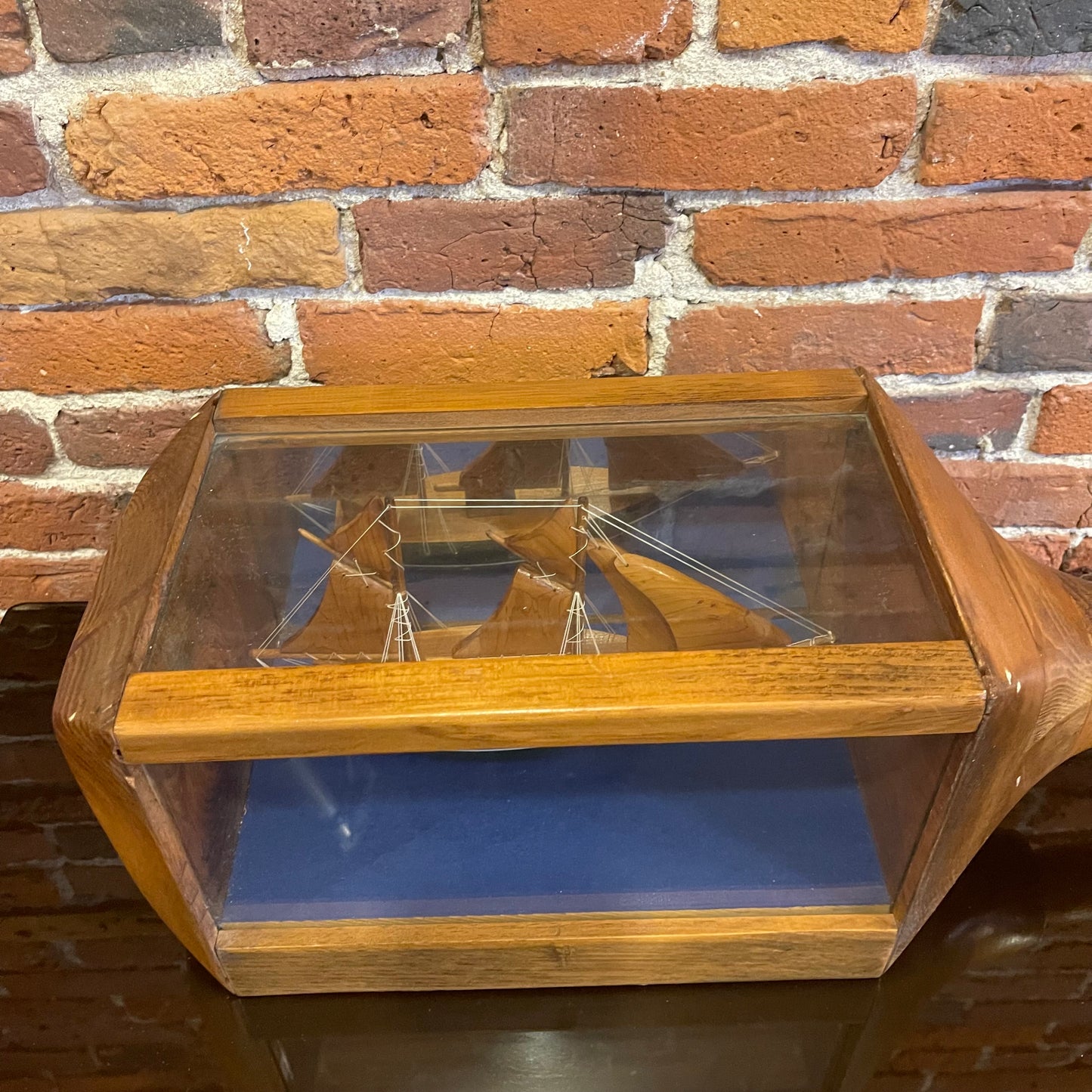 Ship in Wooden Bottle