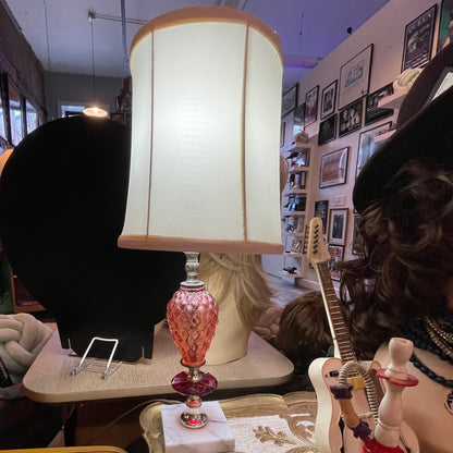 Red and Pink Lamp