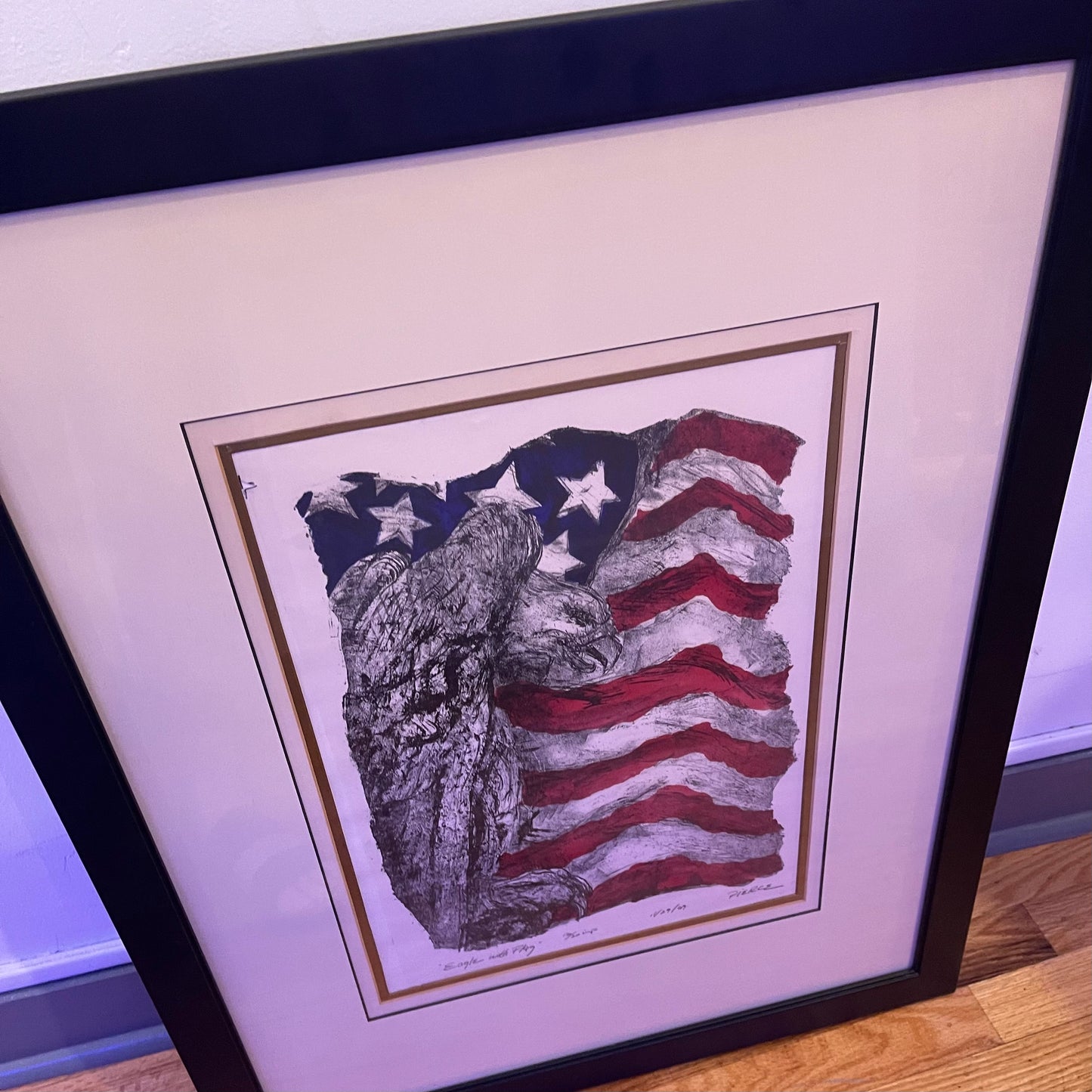 Eagle with Flag Pierce