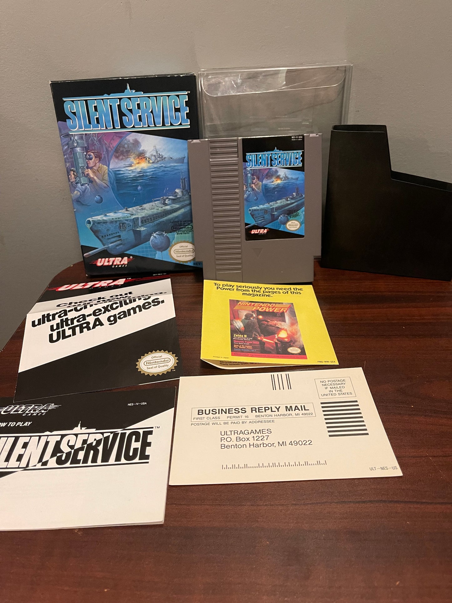 Silent Service NES Game Complete