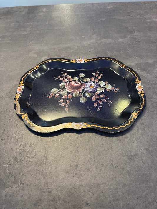 Small Toleware Tray