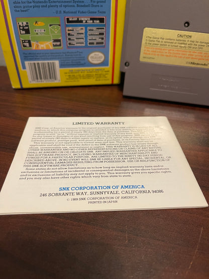 Baseball Stars NES Game