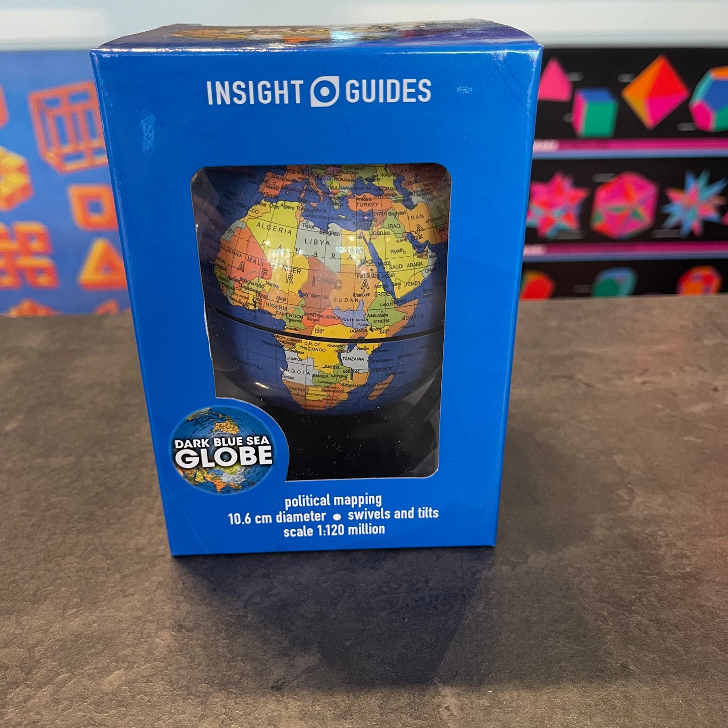 Mini Rotating Globe