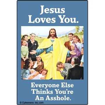 Jesus Loves Magnet