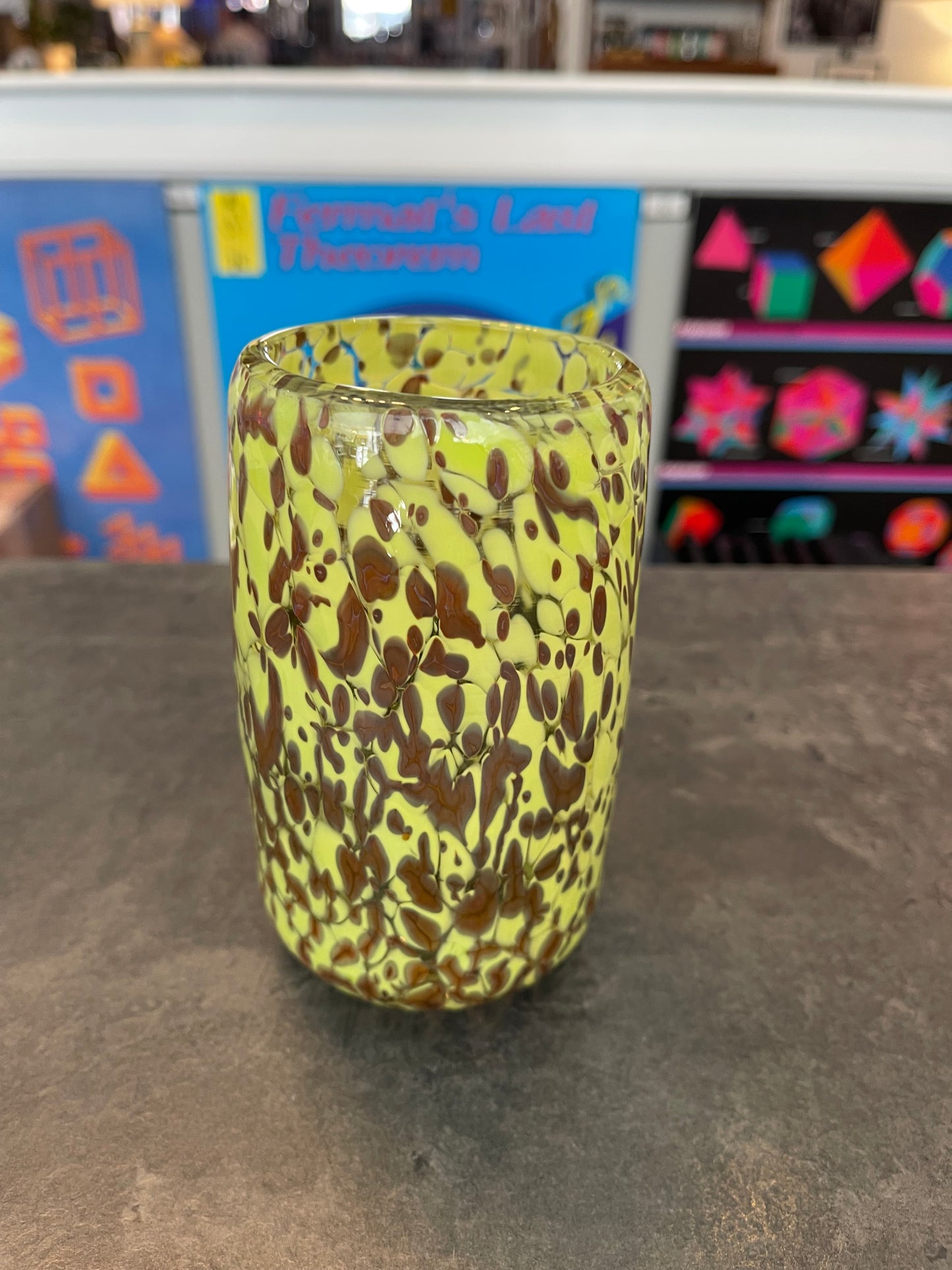 Murano Style Glass Vase