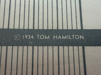 Tom Hamilton's Pigskin Football Board Game