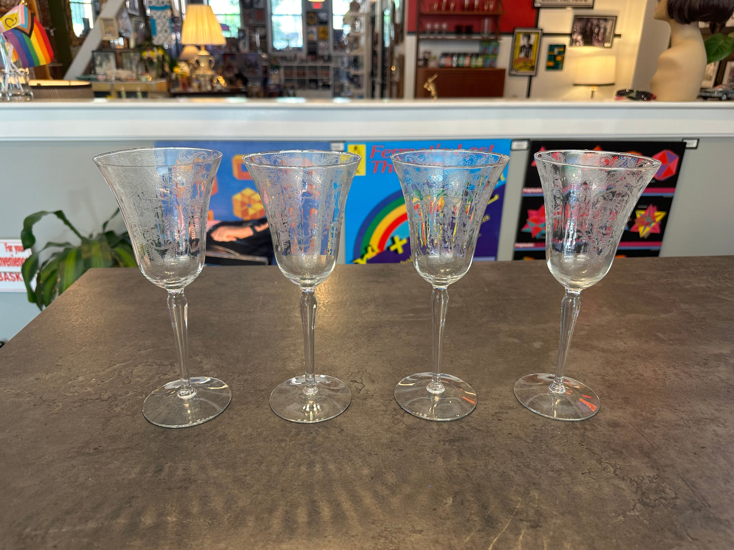 Set of 4 Wine Glasses