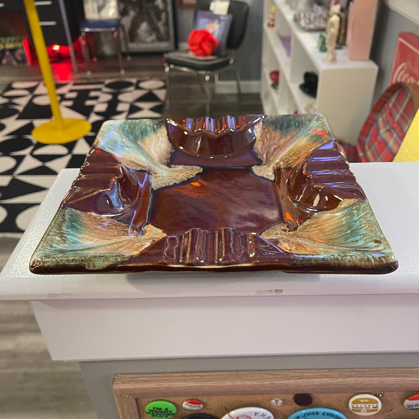 Roseville Pottery Ashtray