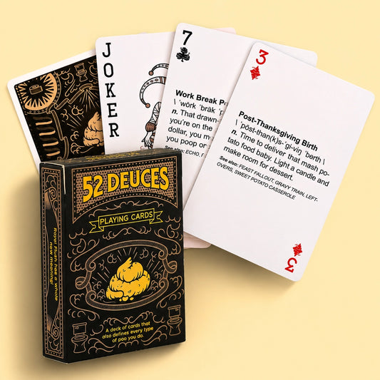 52 Deuces Playing Cards