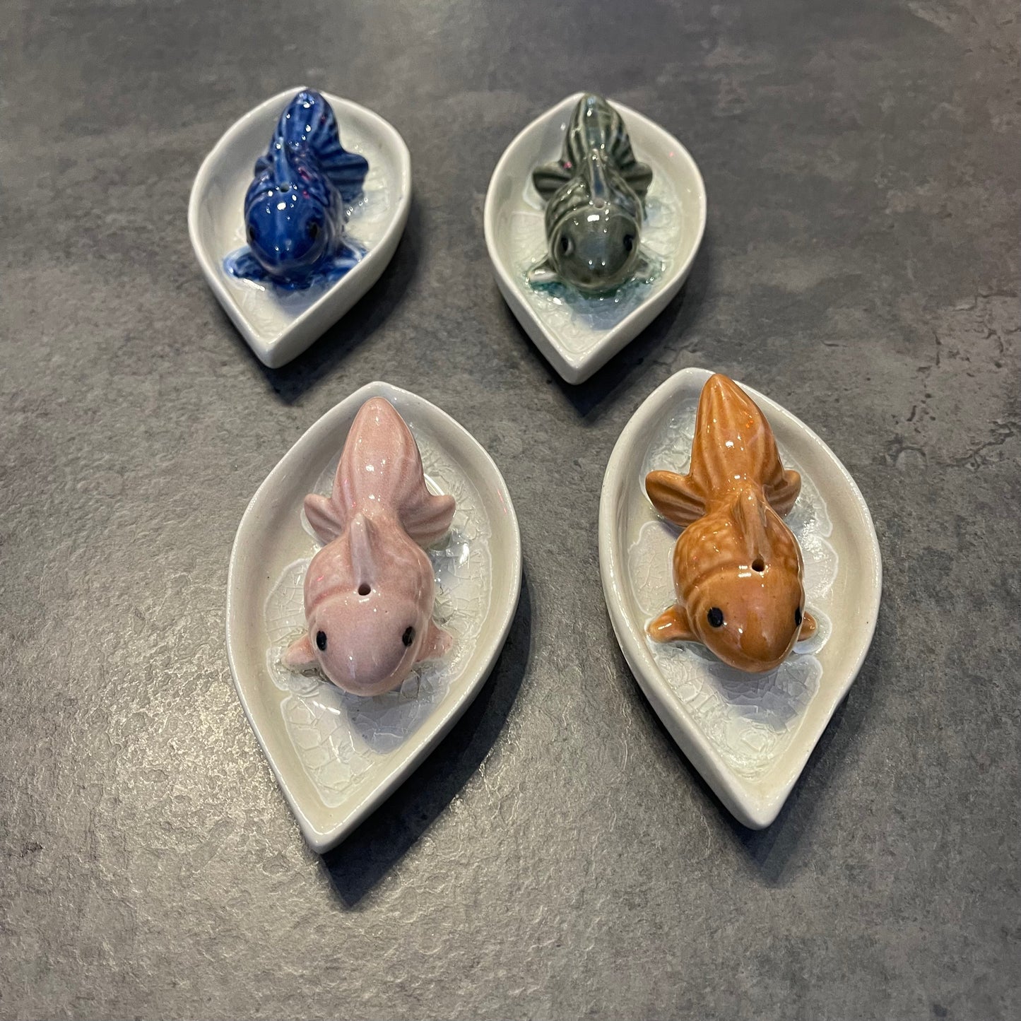 Ceramic Koi Ash Catcher
